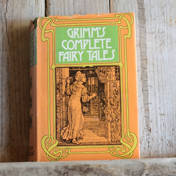 Vintage Fiction Hardback Novel: Grimm's Complete Fairy Tales - Book Club Edition