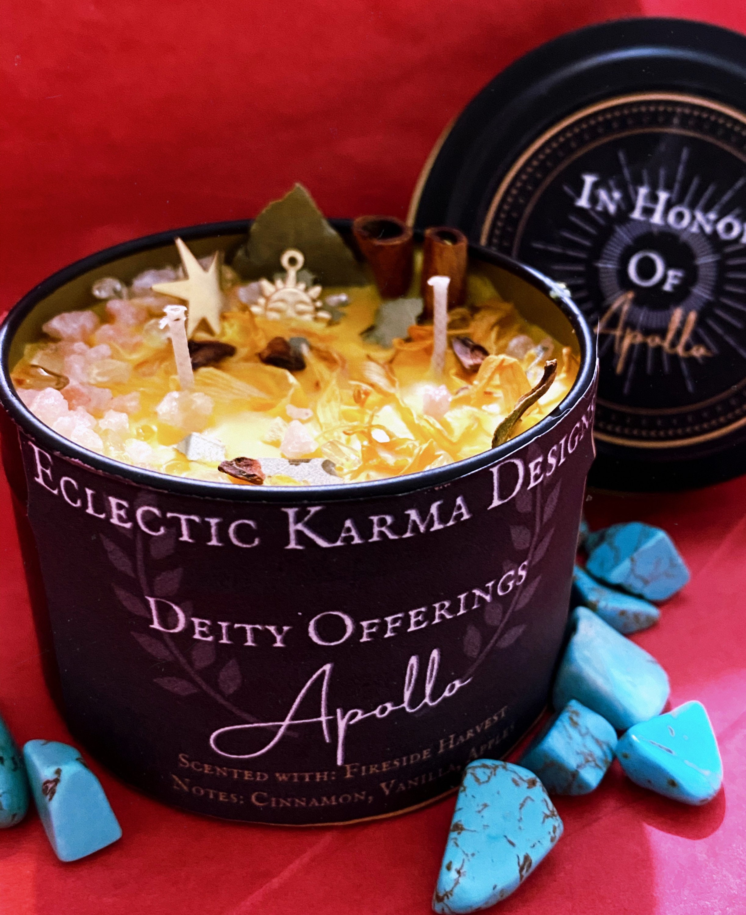 Apollo Offering Candle Deity Offering Candle Apollo Candle Etsy