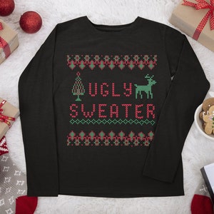 Ugly Christmas Sweater Shirt, Christmas Shirt, Ugly Christmas, Christmas Gift, Funny Christmas Shirt, This Is My Ugly Sweater Shirt