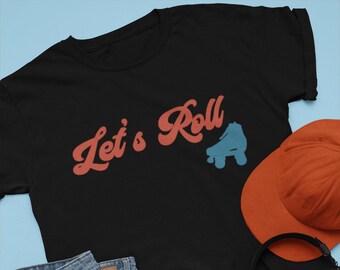 Roller Disco, Lets Roll Shirt, Let's Roll, Roller Skate, Roller Skate Shirt, Vintage Roller Skate Shirt, roller derby, roller skate gift