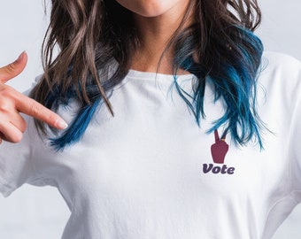 Camiseta de voto, camisa electoral de EE. UU., camiseta electoral, camisa republicana, camisa demócrata, camiseta de voto, camisa electoral, camisa feminista, voto
