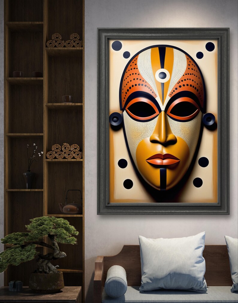 Stylish Home Decor Wall Art Canvas Print, Original Artwork, Captivating