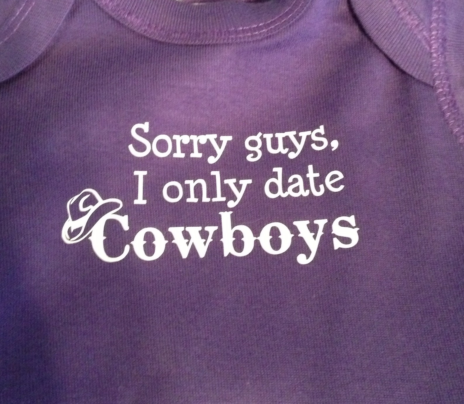 i only date cowboys shirt