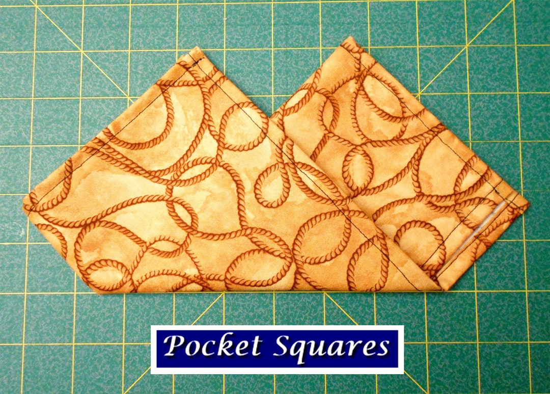 Rodeo/lasso Ropes/western/cowboy Pocket Square/hanky/handkerchief ...