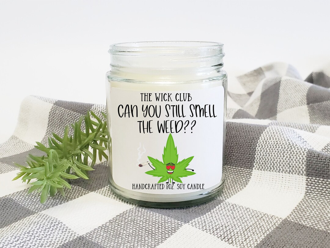 Pothead Gift, Marijuana Themed, Mask the Weed, Gift for Weed Smoker, Stoner Couple, Gift for