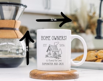 New Home Mug, Congratulations Homeowners, Housewarming Gift