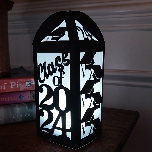 Class of 2024 Graduate Lantern SVG for Cricut or Silhouette