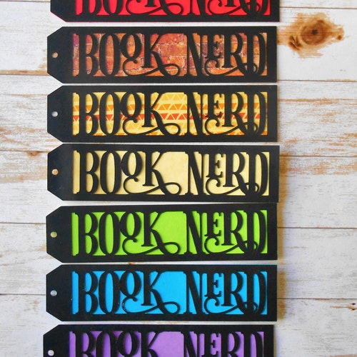 Reading Bookmark SVG File for Cricut and Silhouette Etsy