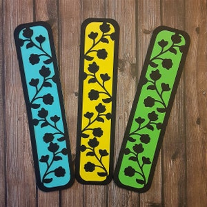Flowers Bookmark SVG file for Cricut and Silhouette
