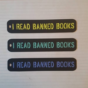 Banned Books Bookmark Set SVG File for Cricut and Silhouette - Etsy