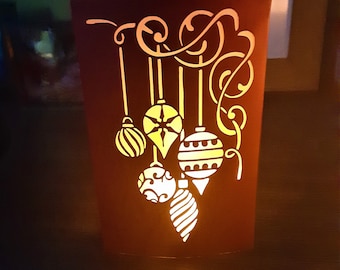 Christmas Lantern SVG Cricut Template