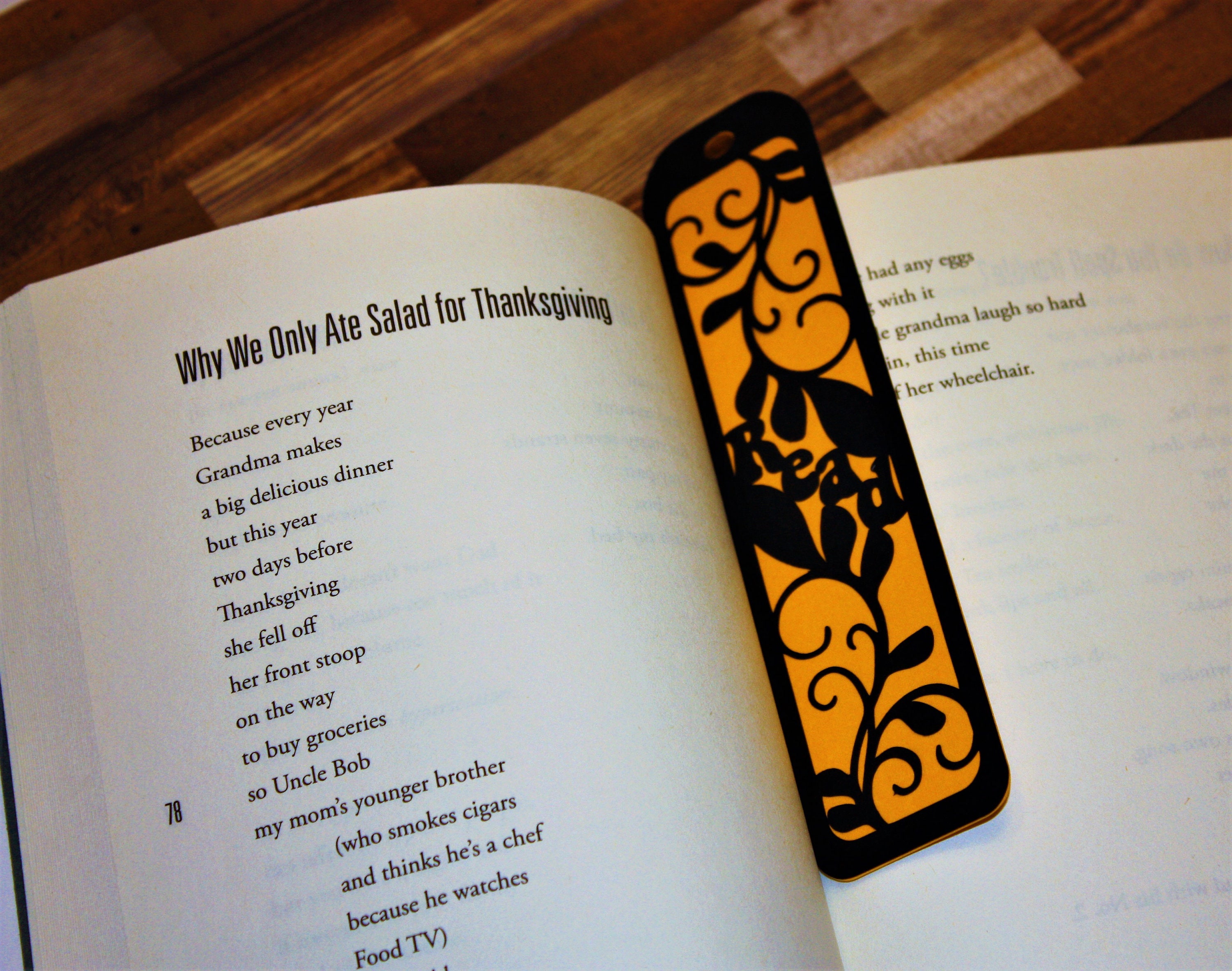Reading Bookmark SVG File for Cricut and Silhouette - Etsy