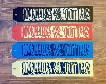 Bookmarks are for Quitters SVG file