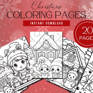 Christmas Coloring Pages | Christmas Activity | Christmas Coloring For Kids | Coloring For Adults | Coloring Activity | Kid Activities