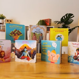 MODI TOYS - Bookish Bundle with 8 popular Hindu children&#39;s story books
