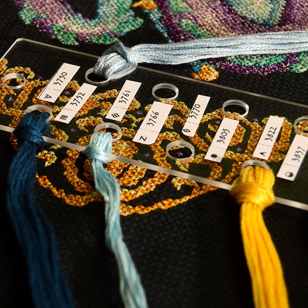 Embroidery Floss Organizer Cards Etsy