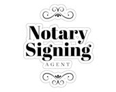 Notary Supplies Notary Gift Notary Public Notary Signing Agent - Notary Public Sticker