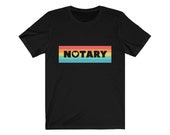 Notary Shirt Notary Gift Notary Public Notary Pride