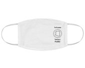 Notary Mask Notary Stamp Notary Supplies Notary Public Arizona Fabric Face Mask
