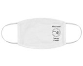 Notary Mask Notary Stamp Notary Supplies Notary Public Maryland Fabric Face Mask