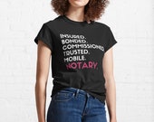 Notary Period Notary T-Shirt Unisex Notary Public Shirt