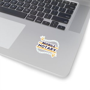 Mobile Notary - Notary Public 2inch Sticker
