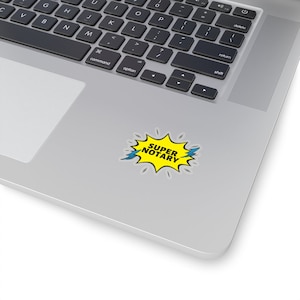 Super Notary - Notary Public 2inch Sticker