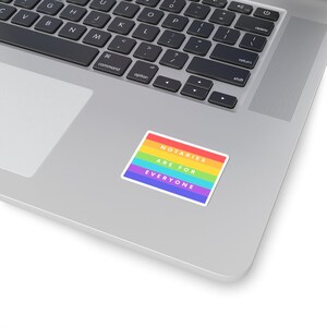Notaries Are For Everyone LGBTQ+ - Notary Public 2inch Sticker