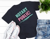 Notary Public Notary T-Shirt Unisex Notary Public Shirt