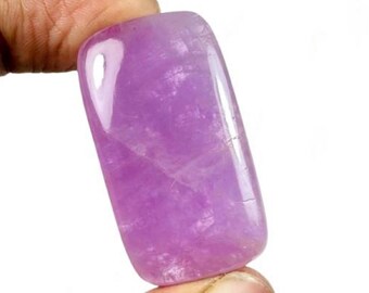 AAA kunziet-edelsteen, losse natuurlijke cabochon (38 x 21 x 8 mm, 86 kt)