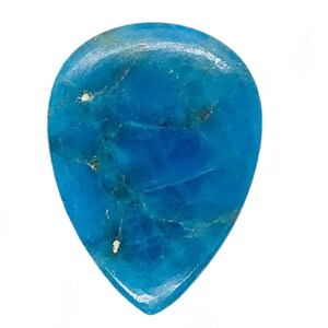 Blue Apatite Cabochon, Apatite Gemstone, Blue Apatite, Apatite Beads, Healing Stone For Rings Necklace Pendant Jewellery Stone #VR-436