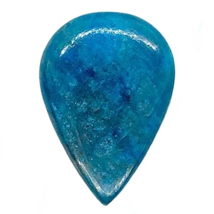 Natural Blue Apatite Gemstone Beads, Blue Apatite Cabochon, Apatite, Gemstone for making Rings Necklace Pendant Jewelry Stone, #VR-435