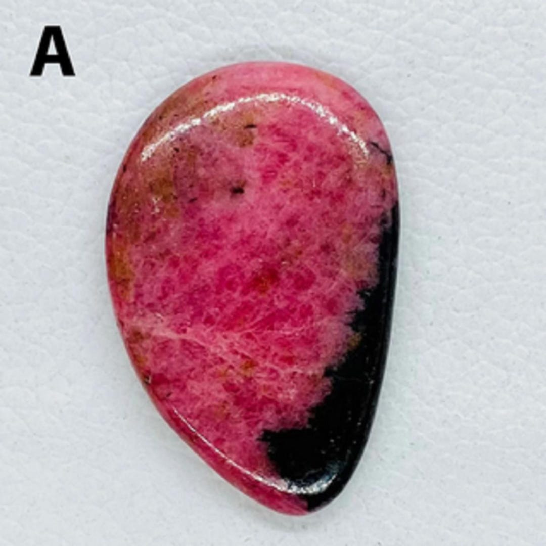 Rare Amazing Natural Pink Rhodonite Cabochon Top Quality Hand Polish ...