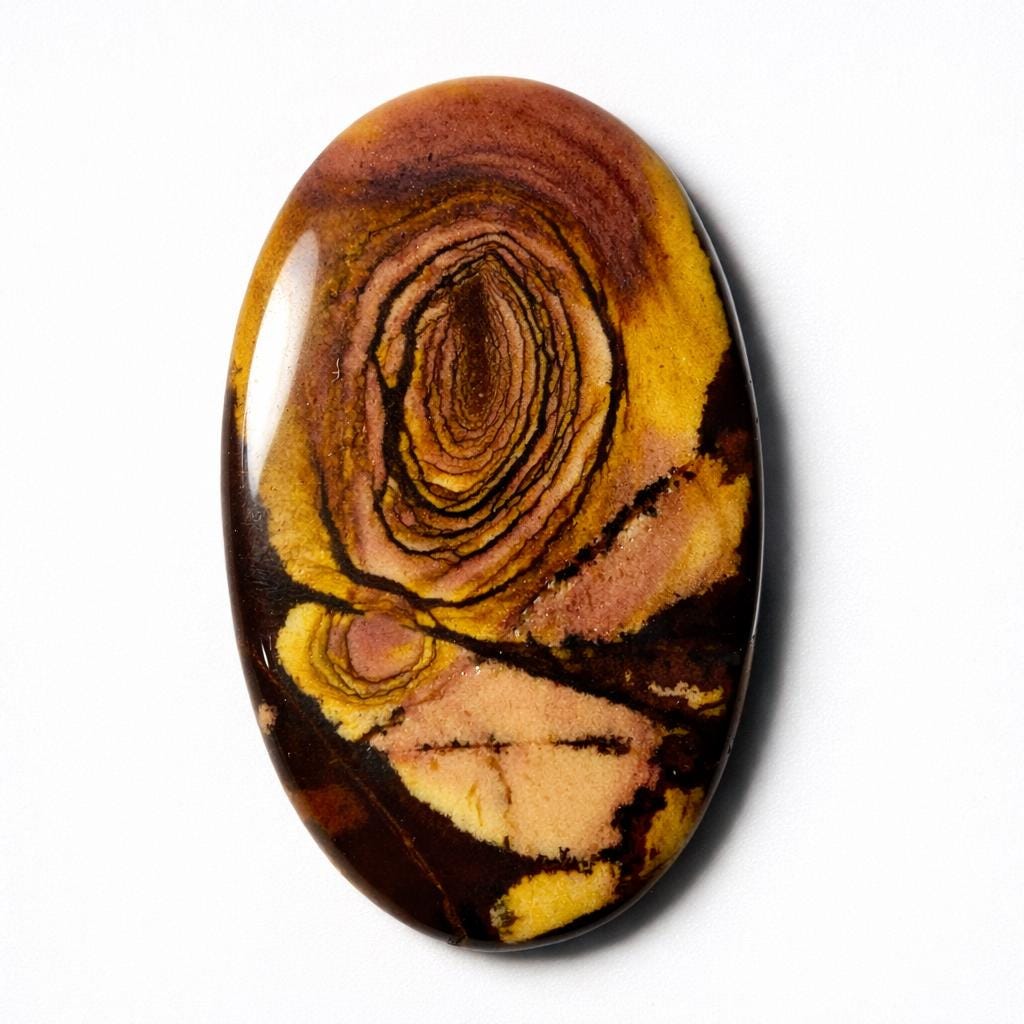 ★GWまで-2000円★Jasper　グッズ　即購入不可 Australian Picture Jasper Cabochon, Semi Precious Loose Stone