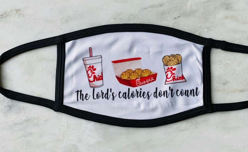 Chick Fil A Mask-Adult | Etsy
