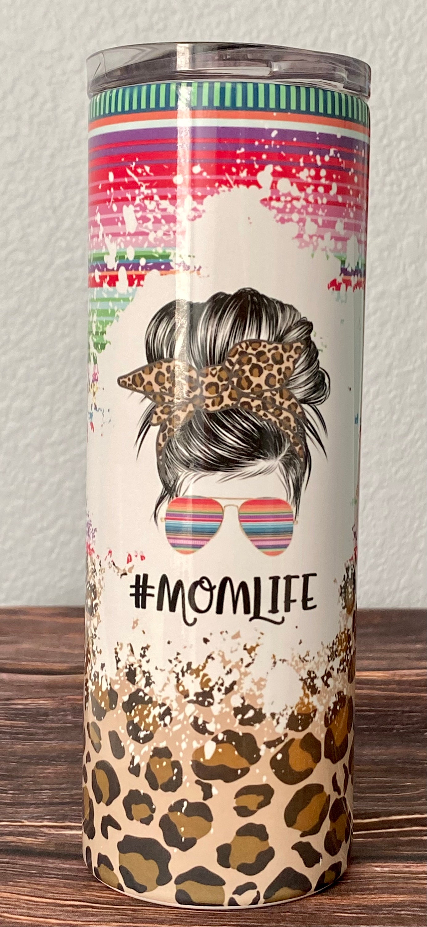 Mom Life/Tumbler with Lid/Stainless Steel Skinny Tumbler 20 oz Etsy