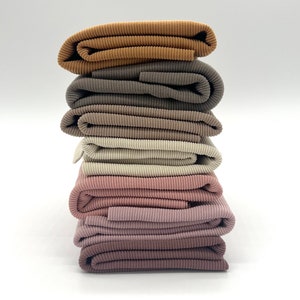 Ottoman Rib Jersey Rib jersey in various colours from 0.5 m