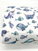 Jersey Sea Bulls Cotton Jersey Whales Fabric Whale Fish from 0.5 m 