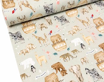 Jersey Noah's Ark, cotton jersey from 0.5 m