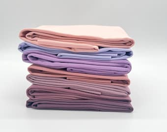 Uni Jersey cotton jersey in pink/red tones from 0.5 m