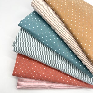Jersey Stripes und Dots Baumwolljersey in verschiedenen Farben ab 0,5m Bild 4