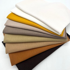 Cuffs cuff fabric natural tones tubular fabric from 0.25 m