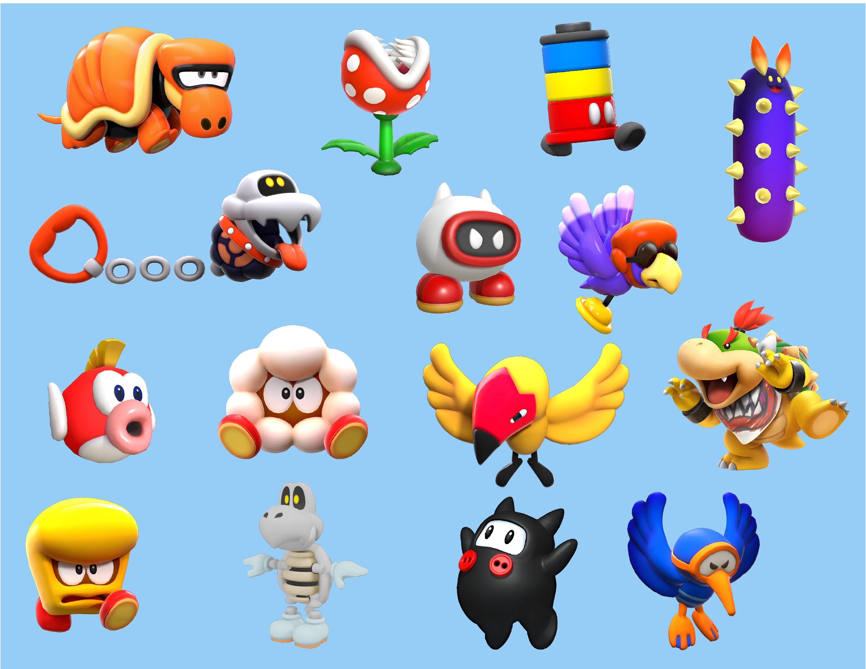 77 PNG Super Mario Wonder Files, Transparent Printable Clipart, Link ...