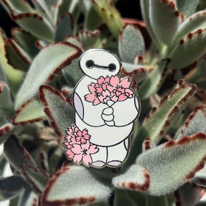 Enamel Pin - Baymax - Sakura Friends - Cute Kawaii Pins - @Magicalstudioco