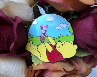 Épingle en émail - Pooh & Piglet LE 50 Pin - Fantasy Pin - Winnie the Pooh Pin - Cute Lapel Pins - Disney Enamel Pin - @Magicalstudioco