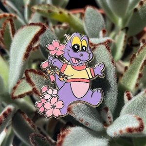 Enamel Pin - Figment - Sakura Friends - Cute Kawaii Pins - @Magicalstudioco