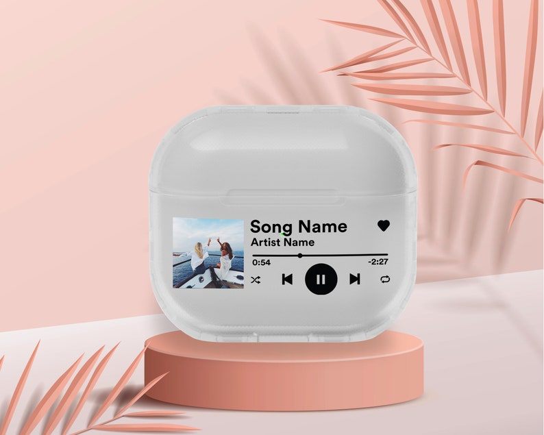 Custom Music Plaque AirPods Case Album Cover for AirPods 4 AirPods 1 Gen AirPods 2 Gen AirPods Pro 2 AirPods 3 Galaxy Buds+ Buds 2 Pro Live image 5