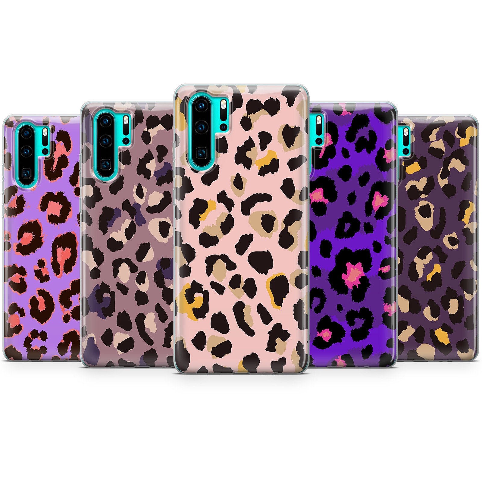 Leopard Print Phone Case Cheetah Cover for iPhone 16 Pro Max