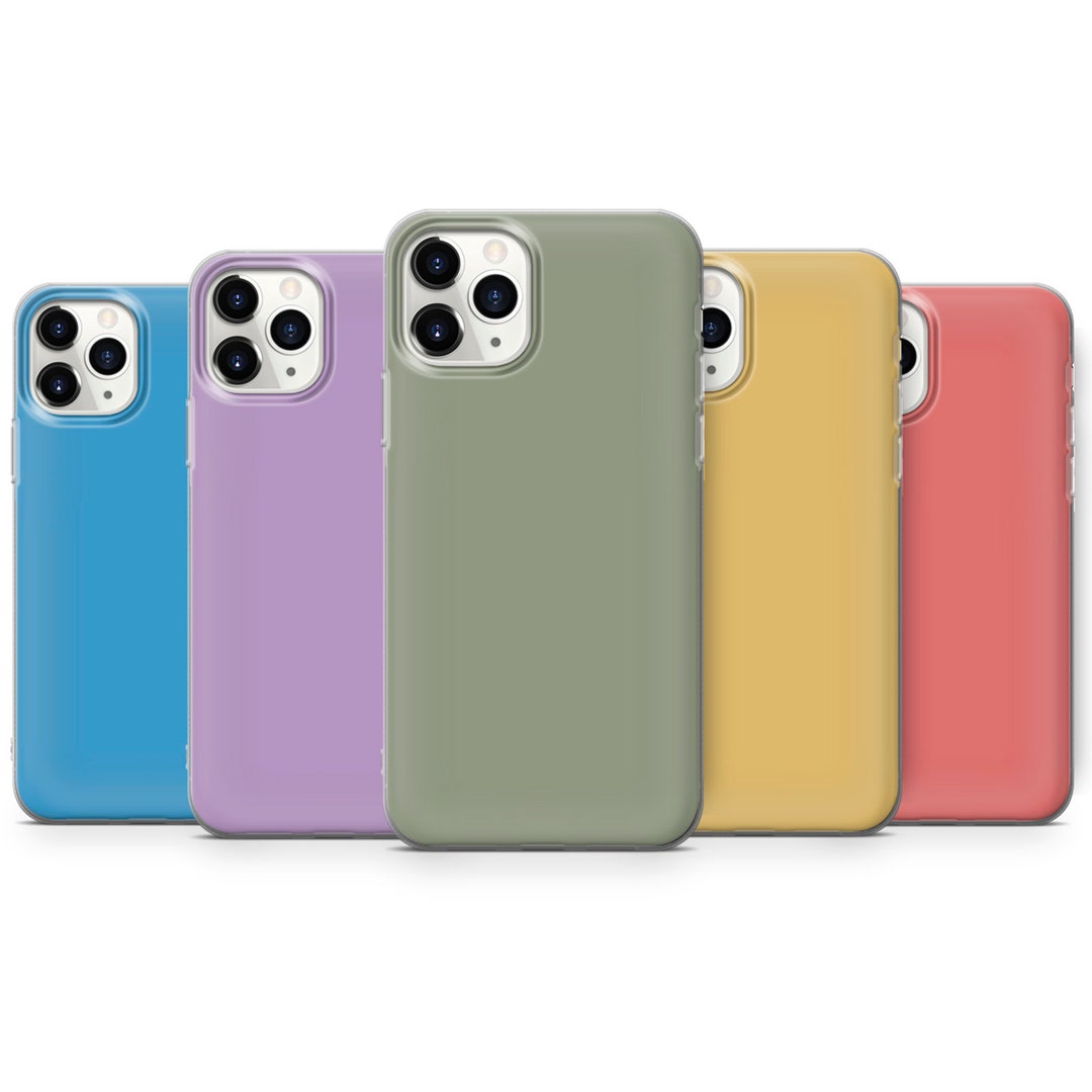 Pastel Coloured Phone Case Matte Cover for iPhone 17 Pro Max