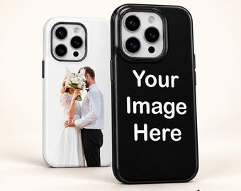 Custom Photo Phone Case, Personalized Picture Cover for iPhone 18 Pro Max, 17, 16, 15, Samsung S26 Ultra, S25 FE, A57, A56, Pixel 11, 10